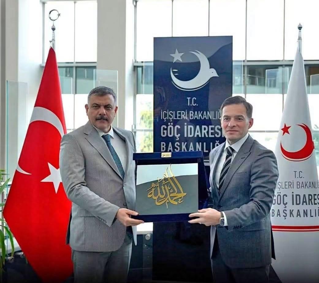 İçişleri Bakanı Mustafa Çiftçi’den Muhammet Selami Yazıcı’ya Hayırlı Olsun Ziyareti