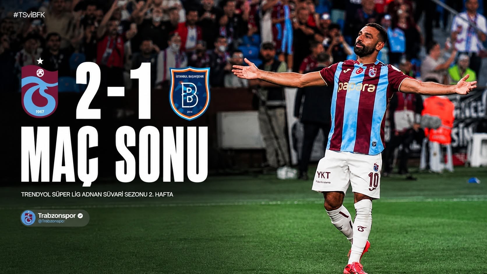 Salah Şov Yaptı! 4 Gol Attı, 2’si Sayıldı: Trabzonspor Kazandı