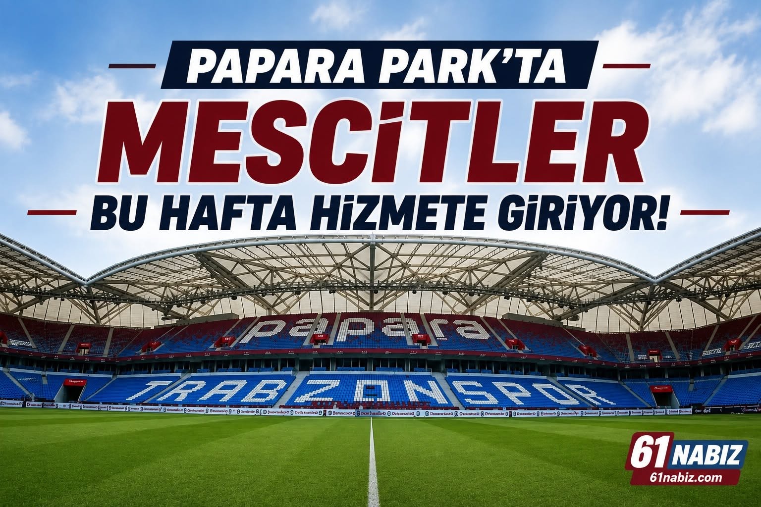 Papara Park’ta Mescitler Bu Hafta Hizmete Giriyor