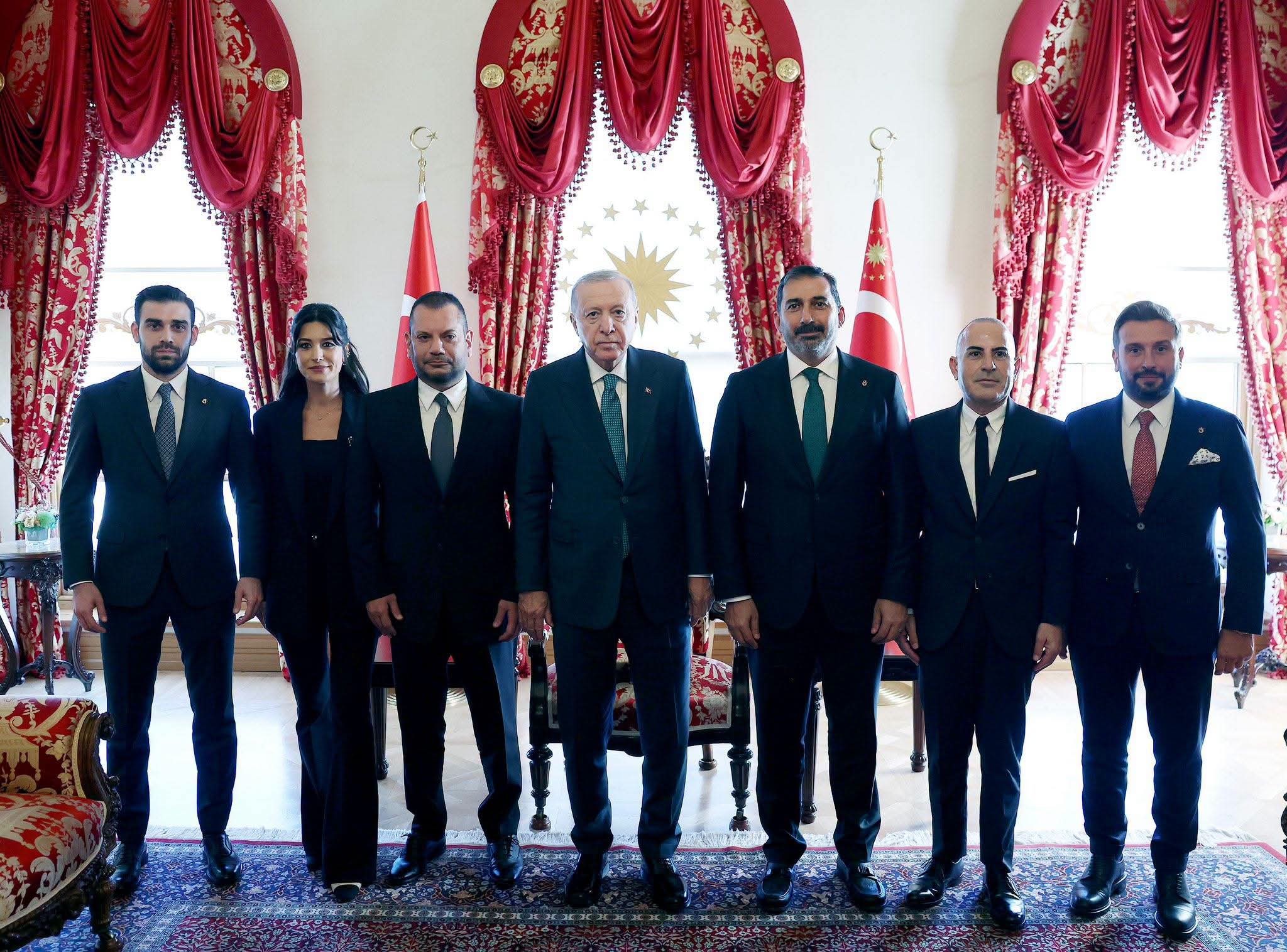 Trabzonspor Yönetimi Cumhurbaşkanı Erdoğan’la Görüştü