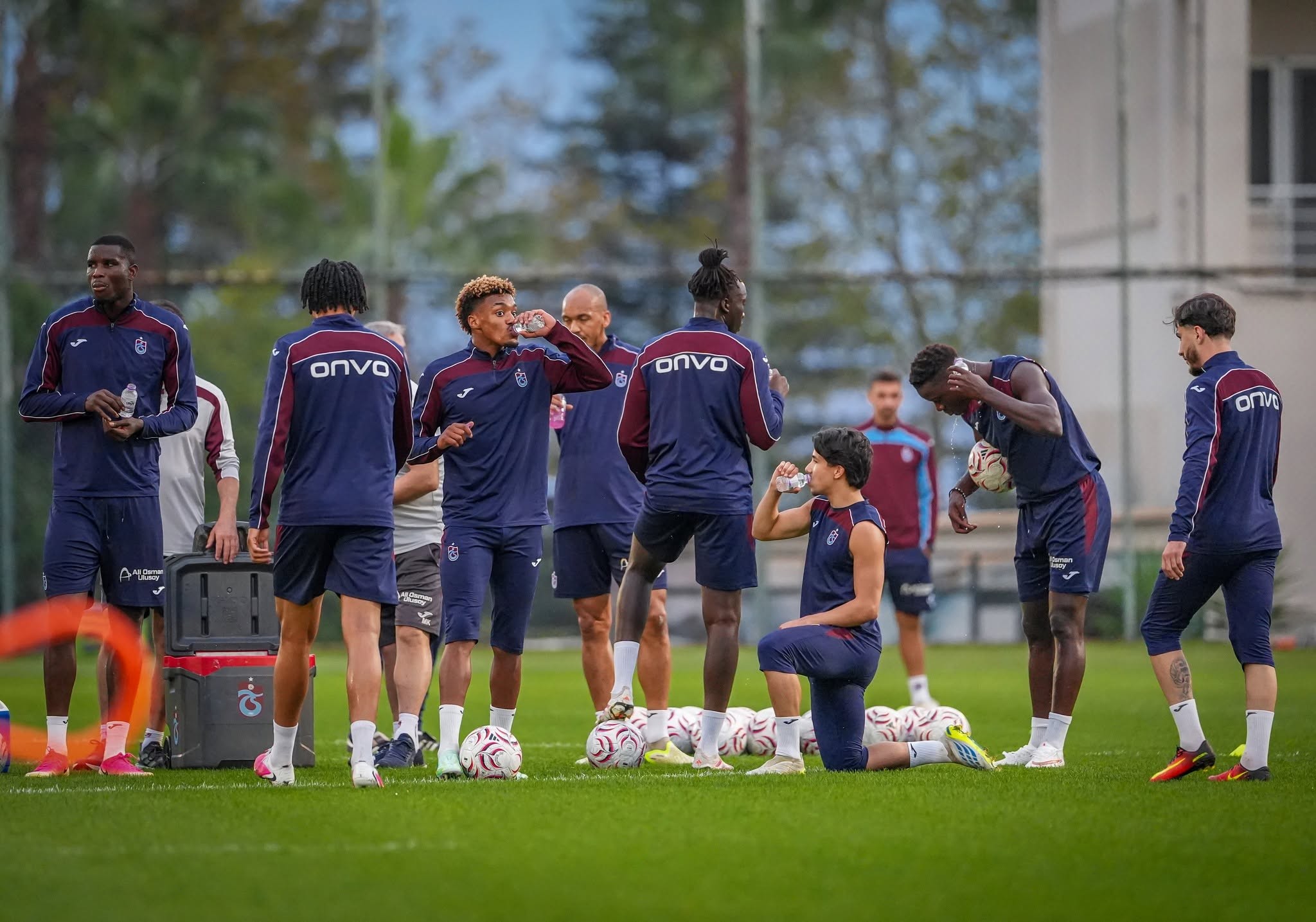 Trabzonspor’da Samsunspor Maçı Hazırlıkları Sürüyor