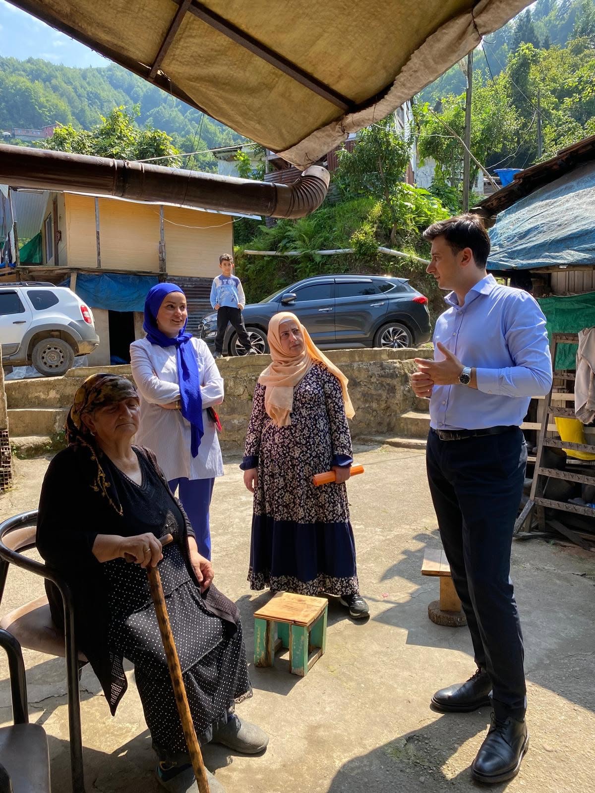 Kaymakam Zorkalkan, Yaşlı ve Yalnız Vatandaşları Ziyaret Etti