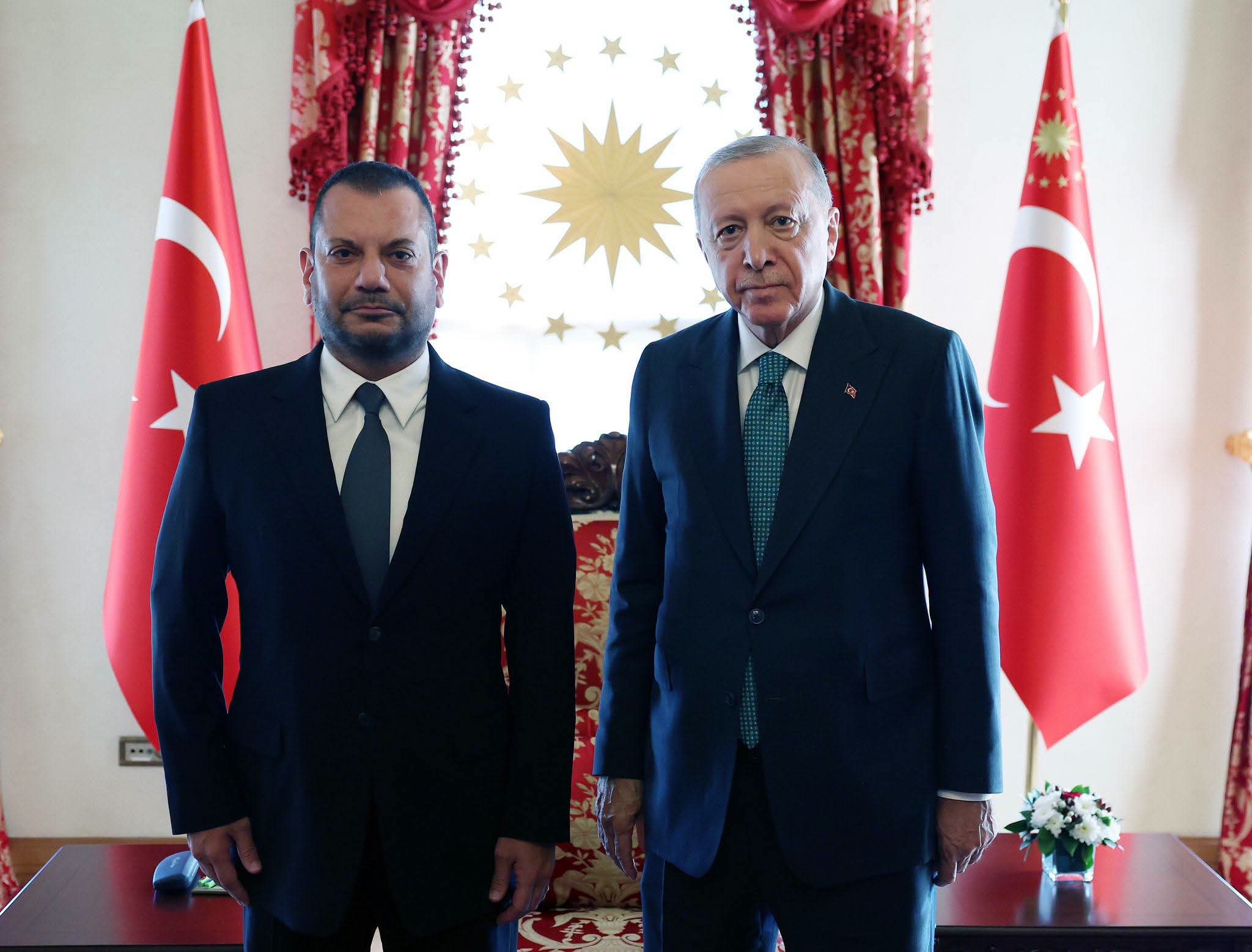 Trabzonspor Yönetimi Cumhurbaşkanı Erdoğan’la Görüştü