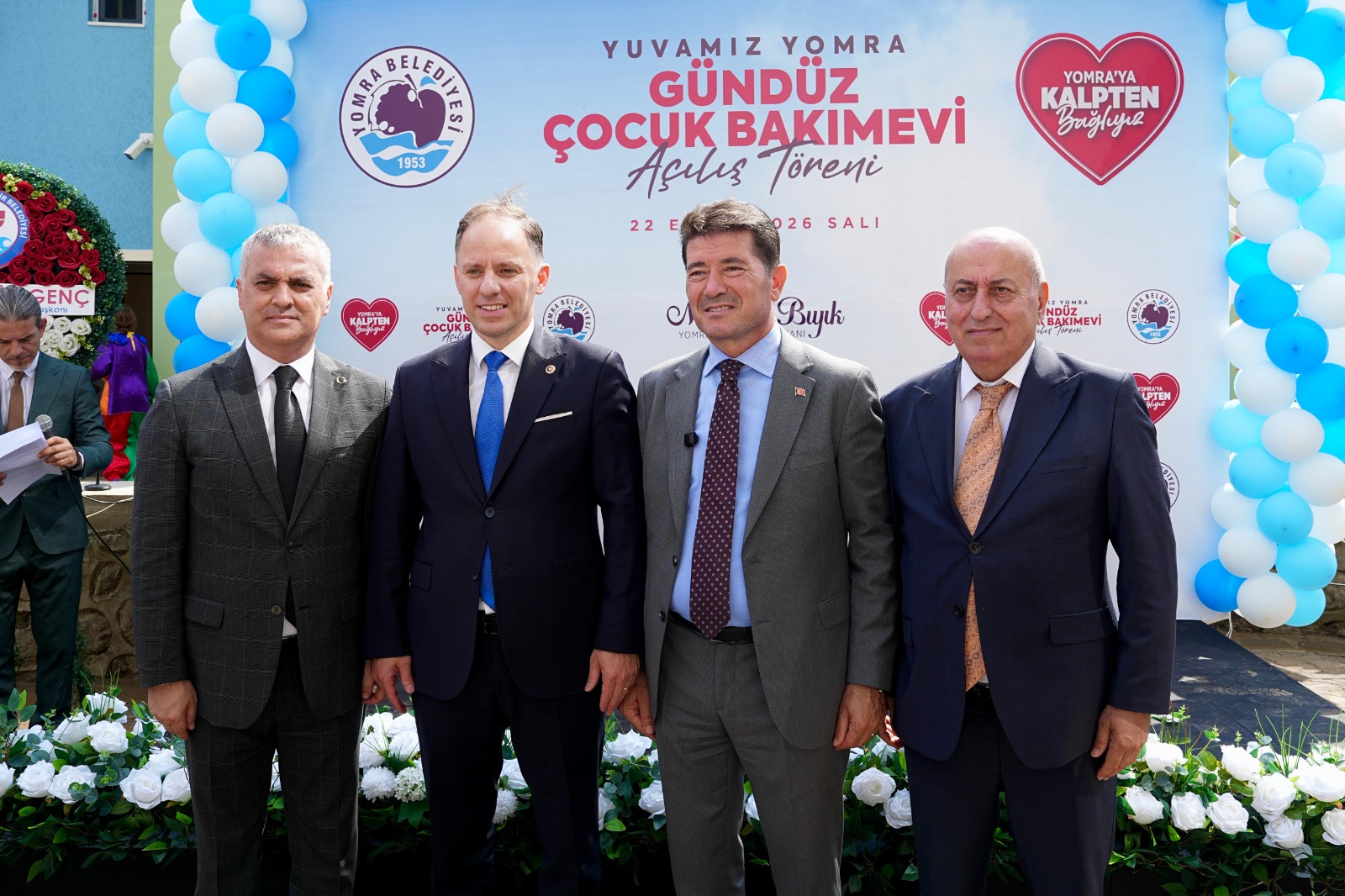 ORTAHİSAR BELEDİYE BAŞKANI AHMET KAYA, YOMRA’DA KREŞ AÇILIŞINA KATILDI
