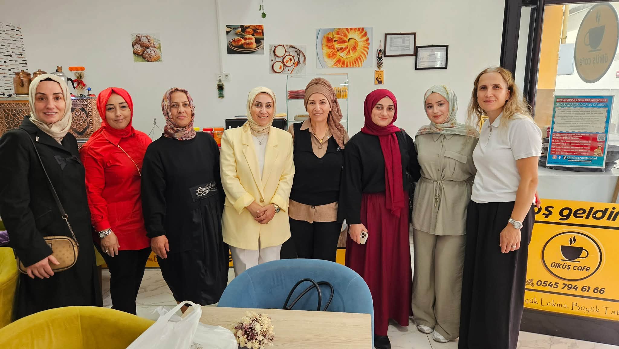 AK Parti Kadın Kolları’ndan Sürmene’de Yoğun Ziyaret Programı