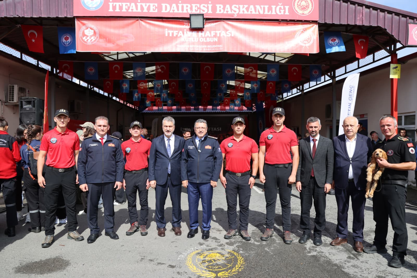 TRABZON İTFAİYESİ'NE 9 YENİ ARAÇ KAZANDIRILDI