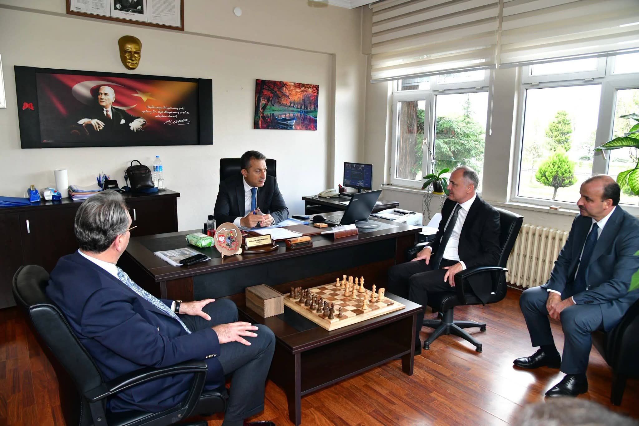 TRABZON VALİSİ TAHİR ŞAHİN’DEN SÜRMENE’YE ZİYARET